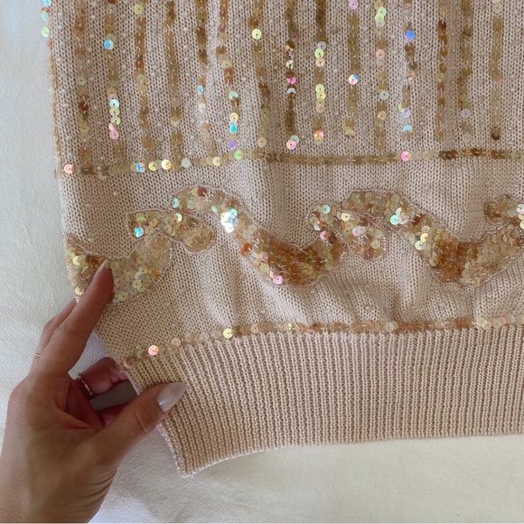 Vintage Priscilla Sequence‎ Sweater - Picture 9 of 13